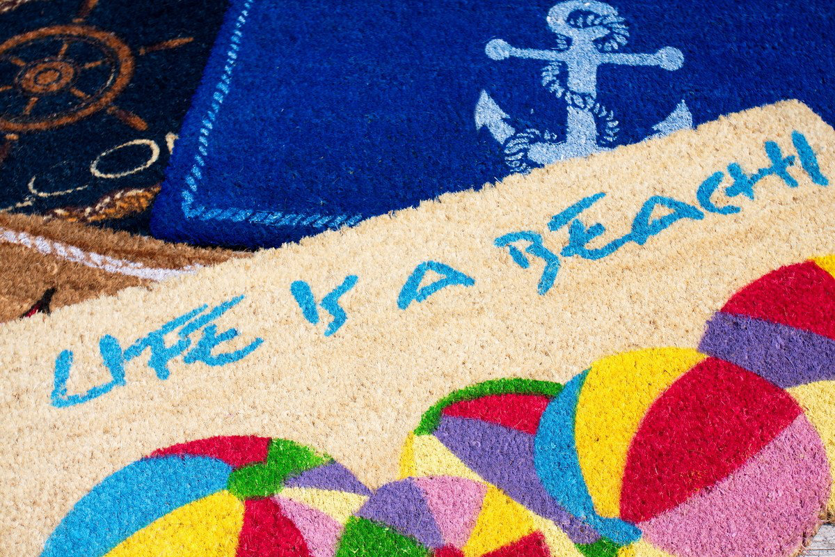 Coco Mats N More Life Is a Beach Doormat & Reviews Wayfair